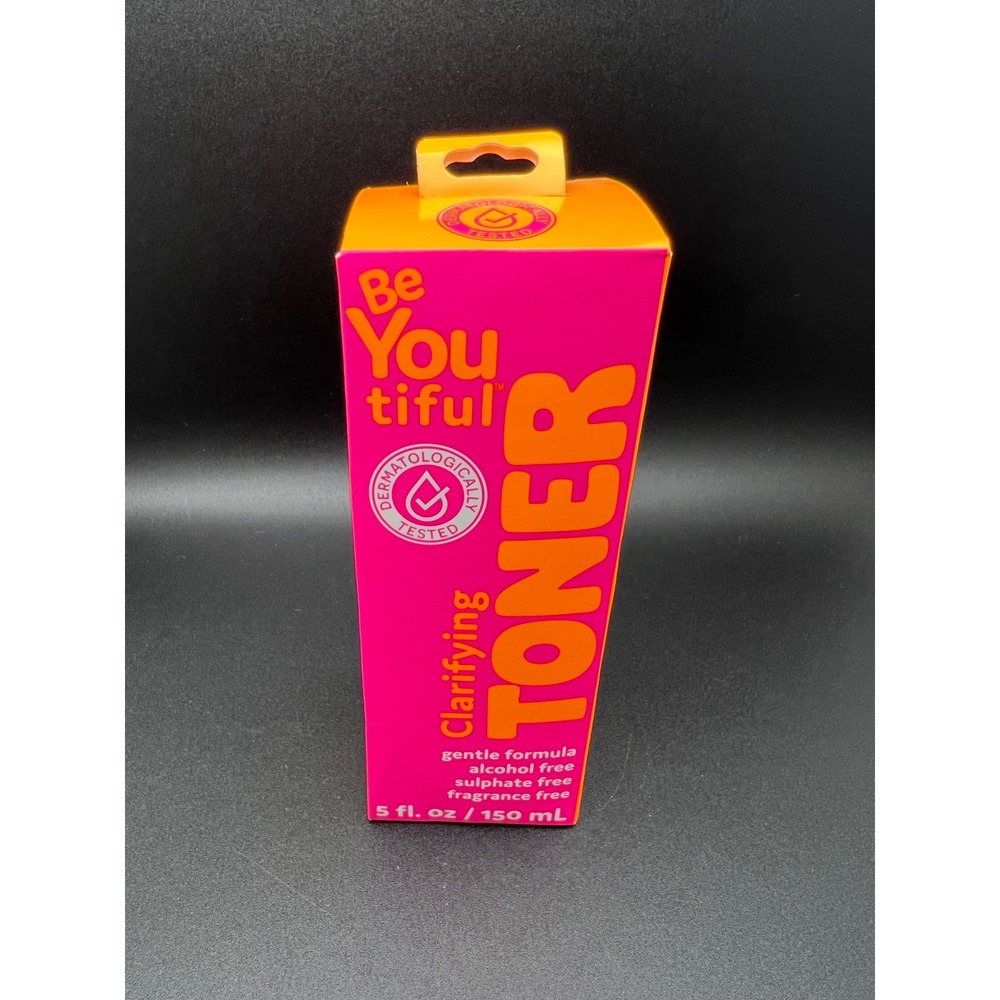 Be You tiful Clarifying Toner Alcohol Free Sulphate Free 5 fl oz 150 mL NEW